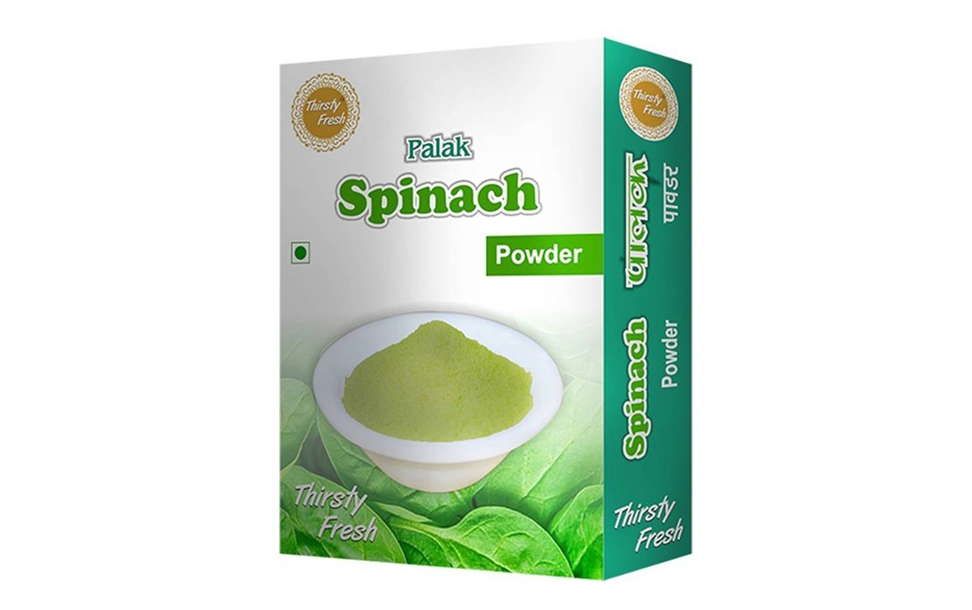 Thirsty Fresh Spinach (Palak Patti) Powder    Box  75 grams